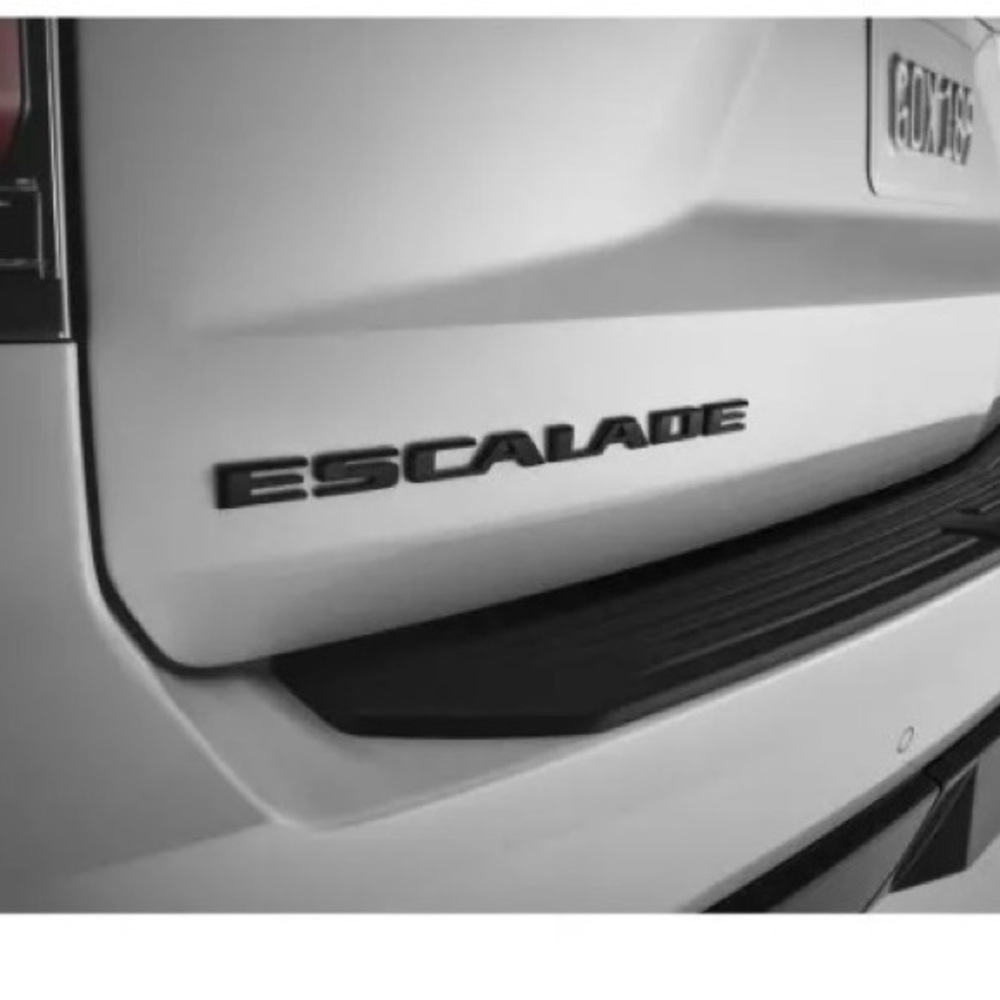Black Escalade Rear Emblem